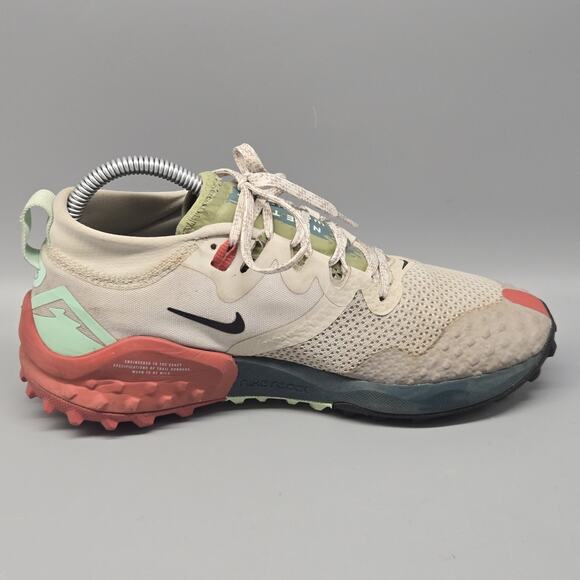 Nike Wildhorse 7 Women's Size 7.5 Trail Running Shoes Light Bone Cobblestone - Picture 7 of 11